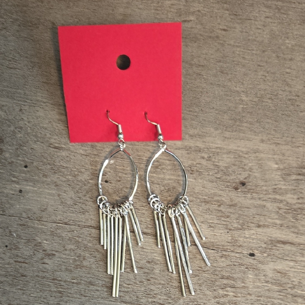 503. Silver Dangle Earrings